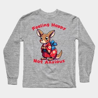 Anxiety kangaroo Long Sleeve T-Shirt